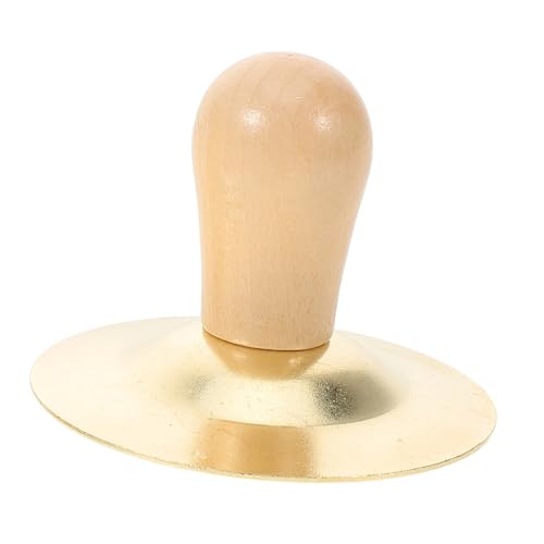 ibasenice 1 Paar Schlaginstrument Für Klein Becken Finger Trommeln Glocke Mini-Musikinstrument Musikinstrument Für Percussion Musical Instrument Kupfer Golden von ibasenice