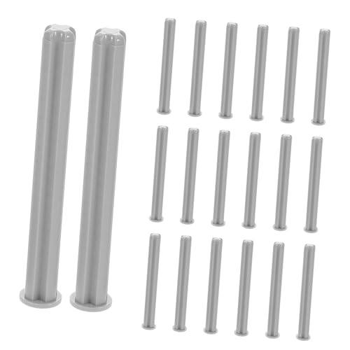 ibasenice 1 Packung Bausteinteile für bastelmaterial kreatives technisches Bauen von Backstein -DIY -Teilen Bauen Baustein DIY -Teile Plastik Grey von ibasenice