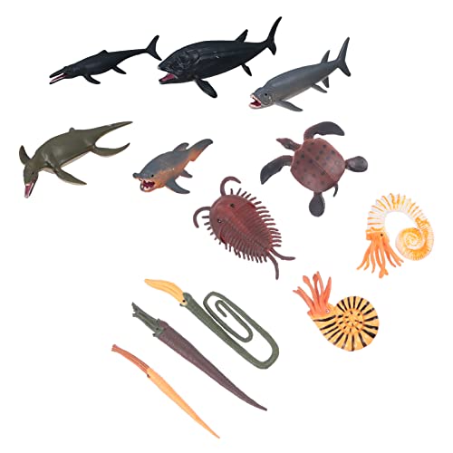 ibasenice 1 prähistorische tiermodelle Desktop-Spielzeug sommerliches Strandspielzeug Spielzeuge Kinderspielzeug Modell für Wasserlebewesen Meerestiermodell Spielzeug Ozean Kunsthandwerk von ibasenice
