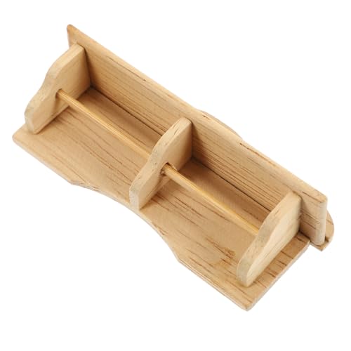 ibasenice 1 Puppenhaus Dekoration Spielzeughaus Ornament Miniatur Möbel Und Zubehör Mini Möbel Puppenmöbel Miniatur Küchenzubehör Mini Ständer Miniatur Dinge Aus Holz von ibasenice
