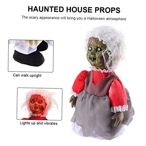 ibasenice 1 STK Sprachaktivierte Induktions-laufpuppe Gruselige Halloween-Dekorationen Sensorisches Wirklich Gruseliger Clown Kostüm Geist - Halloween-Puppen Ghul Plastik ibasenice 1 STK Sprachaktivierte Induktions-laufpuppe Gruselige Halloween-Dekorationen Sensorisches Wirklich Gruseliger Clown Kostüm Geist - Halloween-Puppen Ghul Plastik von ibasenice