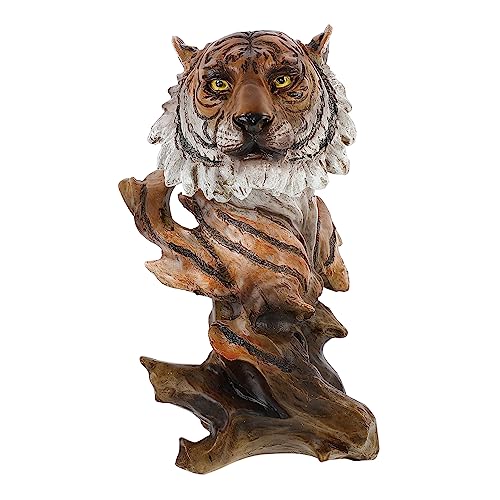 ibasenice 1 STK Tigerkopfverzierung Armaturenbrett Dekorationen Lebensechtes Tigerdekor Lebendiges Tigerhandwerk Feng-Shui-Tier Lebhaftes Tigerdekor Tigermodell Chinesisches Harz ibasenice 1 STK Tigerkopfverzierung Armaturenbrett Dekorationen Lebensechtes Tigerdekor Lebendiges Tigerhandwerk Feng-Shui-Tier Lebhaftes Tigerdekor Tigermodell Chinesisches Harz von ibasenice