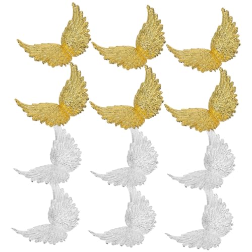 ibasenice Ornament-set 8 Cm Flügel Kuchenaufsatz Dekorativer Flügel Für Geburtstagsparty Zubehör Basteln ibasenice Ornament-set 8 Cm Flügel Kuchenaufsatz Dekorativer Flügel Für Geburtstagsparty Zubehör Basteln von ibasenice