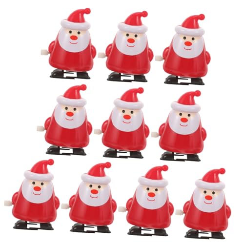 ibasenice 1 Satz 10 Stück Lernspielzeug für spielzeuge für hühner Weihnachten Fun Toy weihnachtsmann aufziehspielzeug Festival Aufziehspielzeug Plastik rot ibasenice 1 Satz 10 Stück Lernspielzeug für spielzeuge für hühner Weihnachten Fun Toy weihnachtsmann aufziehspielzeug Festival Aufziehspielzeug Plastik rot von ibasenice