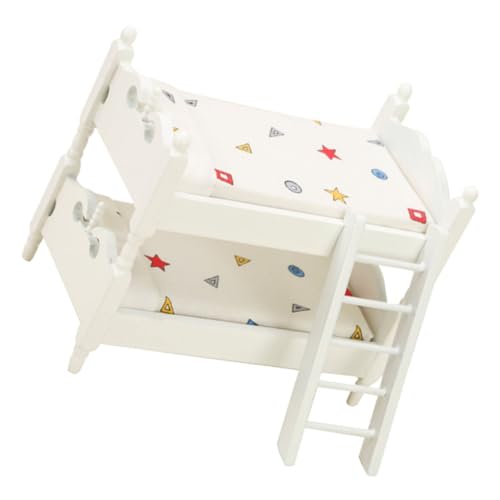 ibasenice 1satz Miniatur Etagenbett Für Spielzeug-Dollhouse Zubehör Für Kinderzimmer-Dekoration ibasenice 1satz Miniatur Etagenbett Für Spielzeug-Dollhouse Zubehör Für Kinderzimmer-Dekoration von ibasenice