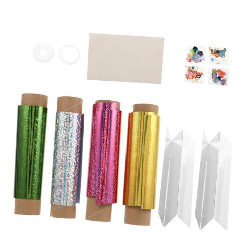 ibasenice Materialpaket Zum Basteln Eines Kaleidoskops – 1 Set Mit 4 Beuteln Kit Für Kinder Und Eltern ibasenice Materialpaket Zum Basteln Eines Kaleidoskops – 1 Set Mit 4 Beuteln Kit Für Kinder Und Eltern von ibasenice