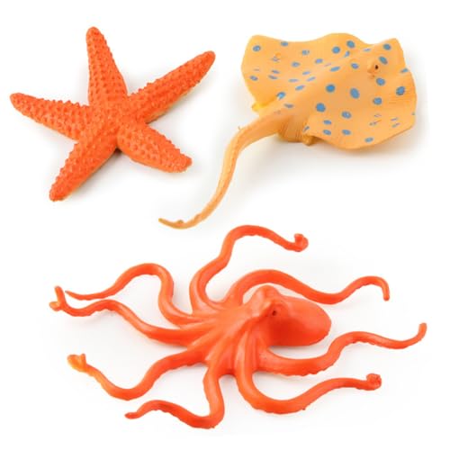 ibasenice 1 Satz 6 Stück Meeresorganismus-Modell meerestiere Meerestiere Dekoration Meerestiere Tierfiguren Set Meerestiere Plastikfiguren Meerestiermodell Colorful ibasenice 1 Satz 6 Stück Meeresorganismus-Modell meerestiere Meerestiere Dekoration Meerestiere Tierfiguren Set Meerestiere Plastikfiguren Meerestiermodell Colorful von ibasenice
