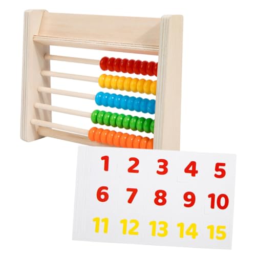 ibasenice 1 Satz Abacus-ständerspielzeug Berechnung Vintage Abakus Retro-abakus Abakus Lernen Abakus Für Abakus Für Mathematik Berechnung Abakus Perlen Abakus Papier von ibasenice
