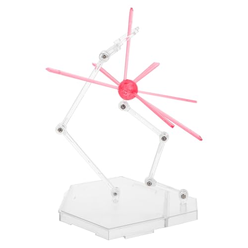ibasenice 1 Satz Action Figuren Displayständer Transparente Stütze für Modellfiguren mit Effekten Anpassbar für Kreative Szenen für Sammler und Puppenliebhaber ibasenice 1 Satz Action Figuren Displayständer Transparente Stütze für Modellfiguren mit Effekten Anpassbar für Kreative Szenen für Sammler und Puppenliebhaber von ibasenice