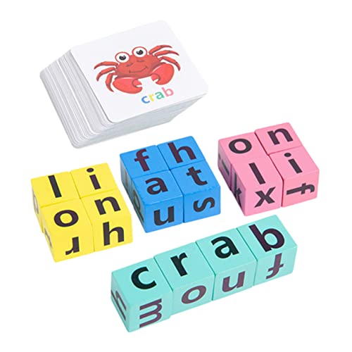 ibasenice 1 Satz Alphabet-Puzzle- interaktives spielzeuge für Buchstaben Lernen Toys Holzspielzeug für Kleinkinder Briefe Karten Lernspielzeug ibasenice 1 Satz Alphabet-Puzzle- interaktives spielzeuge für Buchstaben Lernen Toys Holzspielzeug für Kleinkinder Briefe Karten Lernspielzeug von ibasenice