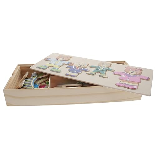 ibasenice 1 Satz Ankleide-Puzzle Puzzle- Für Pädagogische Tierrätsel Pädagogische Puzzles Tierrätsel Für Pädagogisches Tierpuzzlespielzeug Kinderpuzzle Holz ibasenice 1 Satz Ankleide-Puzzle Puzzle- Für Pädagogische Tierrätsel Pädagogische Puzzles Tierrätsel Für Pädagogisches Tierpuzzlespielzeug Kinderpuzzle Holz von ibasenice