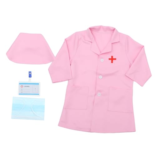ibasenice Arzt-kostüm-Set Für Kinder Rollenspiele 1 Set Hut Mantel Kinder-Arzt-Outfit ibasenice Arzt-kostüm-Set Für Kinder Rollenspiele 1 Set Hut Mantel Kinder-Arzt-Outfit von ibasenice