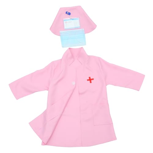 ibasenice 1 Satz Arzt-krankenschwester-kostüm Für Kostüm Schöner Arztkittel Arztkostüm Für Arztkittel Mit Hut Cosplay-zubehör Waschbare Arztkleidung Tuch Rosa ibasenice 1 Satz Arzt-krankenschwester-kostüm Für Kostüm Schöner Arztkittel Arztkostüm Für Arztkittel Mit Hut Cosplay-zubehör Waschbare Arztkleidung Tuch Rosa von ibasenice