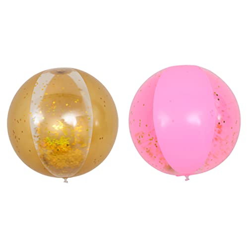 ibasenice 1 Satz Aufblasbare Glitter Strandbälle Transparente Sequin Poolspielzeuge für Strand und Geeignet für Erwachsene und Material Funkelnd und Dekorativ ibasenice 1 Satz Aufblasbare Glitter Strandbälle Transparente Sequin Poolspielzeuge für Strand und Geeignet für Erwachsene und Material Funkelnd und Dekorativ von ibasenice