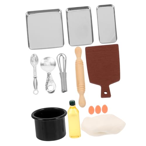 ibasenice Perfektes Miniatur-Backset – Mini-küchenspielzeug Für Das Puppenhaus – Realistisches Mini-Mixer- Und Utensilien-Set ibasenice Perfektes Miniatur-Backset – Mini-küchenspielzeug Für Das Puppenhaus – Realistisches Mini-Mixer- Und Utensilien-Set von ibasenice