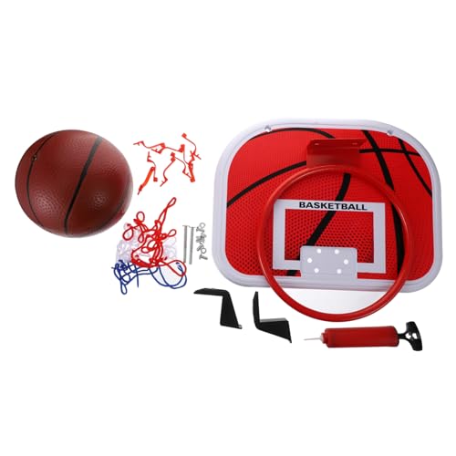 ibasenice 1 Satz Basketballständer für Basketballkorb für draußen basketballspiel für Basketballkorb für Basketballbrett Sportbedarf Eisenplatte rot ibasenice 1 Satz Basketballständer für Basketballkorb für draußen basketballspiel für Basketballkorb für Basketballbrett Sportbedarf Eisenplatte rot von ibasenice
