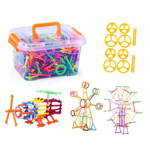 ibasenice 1 Satz Bausteine ​​zusammenbauen dartscheibe Puzzlematte Bausteine ​​Bars Puzzle für pädagogisches Bauingenieurwesen von ibasenice