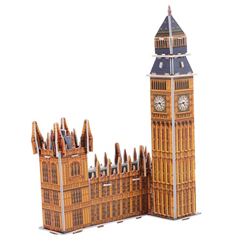 ibasenice 1 Satz Big Ben-Modell Kinderpuzzle Puzzle Bauen einzigartige Rätsel für Erwachsene architektonisches Rätsel Puzzles für im Alter von 8-10 Jahren Papier ibasenice 1 Satz Big Ben-Modell Kinderpuzzle Puzzle Bauen einzigartige Rätsel für Erwachsene architektonisches Rätsel Puzzles für im Alter von 8-10 Jahren Papier von ibasenice