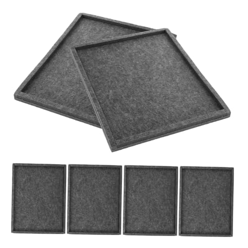ibasenice 1 Satz Block-Puzzle-Organizer Puzzle-Tablett Puzzle-Sortierbrett Puzzleteile-Organizer Puzzleteilhalter Puzzle-Sortiertablett Mehrzweck-Organizer-Fach gefühlt Dark Grey ibasenice 1 Satz Block-Puzzle-Organizer Puzzle-Tablett Puzzle-Sortierbrett Puzzleteile-Organizer Puzzleteilhalter Puzzle-Sortiertablett Mehrzweck-Organizer-Fach gefühlt Dark Grey von ibasenice