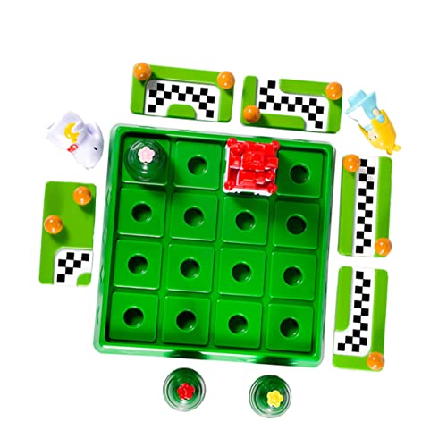 ibasenice 1 Satz Brettspiel Spiel Schach Interaktives Elternschaftsspielzeug Spielspielzeug für Frühe Bildungspielung Lernen Schachspielbrett Plastik ibasenice 1 Satz Brettspiel Spiel Schach Interaktives Elternschaftsspielzeug Spielspielzeug für Frühe Bildungspielung Lernen Schachspielbrett Plastik von ibasenice