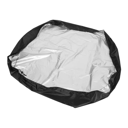 ibasenice 1 Satz Bunkerabdeckung Sandkasten Schutz Kind Grube Wasserdicht Klein Polyester (Polyester) Black von ibasenice