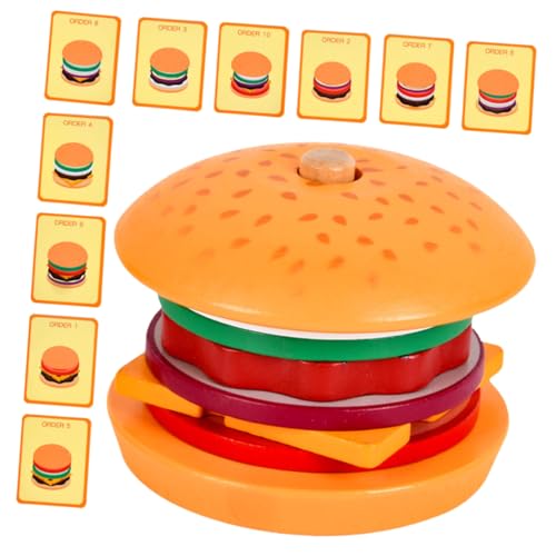 ibasenice 1 Satz Burger- holzspielzeug für spielzeuge für Lernen Lernspielzeug für 3-jährige Kinderspielzeug Kognitionsspielzeug stapeln ibasenice 1 Satz Burger- holzspielzeug für spielzeuge für Lernen Lernspielzeug für 3-jährige Kinderspielzeug Kognitionsspielzeug stapeln von ibasenice