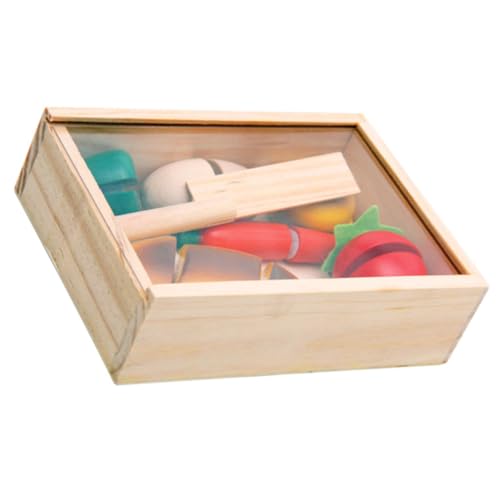 ibasenice Spielset Für Kleinkinder – Obstschneidespielzeug Für Kinder Von 1–3 Jahren Rollenspiel-küchenspielzeug Holzspielzeug Für Kleinkinder Sicher Und Tragbar ibasenice Spielset Für Kleinkinder – Obstschneidespielzeug Für Kinder Von 1–3 Jahren Rollenspiel-küchenspielzeug Holzspielzeug Für Kleinkinder Sicher Und Tragbar von ibasenice