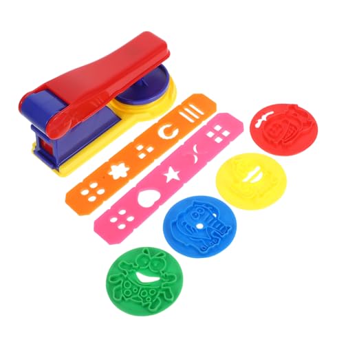 ibasenice 1 Satz DIY Knete mit Tiermotiv Formen und Nudel Ausstechern Kreatives Handwerkszeug für Kleinkinder Vorstellungskraft und Hand Augen Koordination für Kindergarten und Zuhause von ibasenice