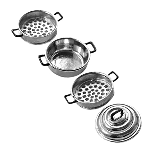 ibasenice 1 Satz Dampfer-Modell kochgeschirr kinderkochgeschirrset -Simulationsspielzeug Ornamente Mini-Kochgeschirr pädagogische Miniaturtöpfe Küche Miniherde Legierung Silver ibasenice 1 Satz Dampfer-Modell kochgeschirr kinderkochgeschirrset -Simulationsspielzeug Ornamente Mini-Kochgeschirr pädagogische Miniaturtöpfe Küche Miniherde Legierung Silver von ibasenice