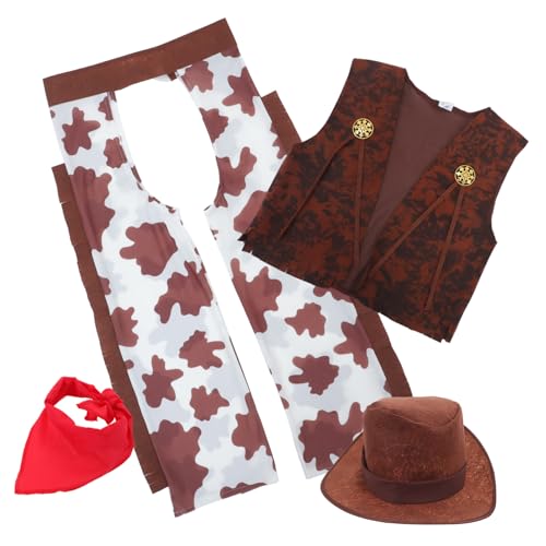 ibasenice 1 Satz Denim -themenanzug Cowboy-Hut Cowboy-Rollenspiel-kostüm Cowboy -Weste Hut Bandana Western Cowboy Dressup Western-Outfits Für Männer Cowboy-kostümhut Westernkleidung Plastik ibasenice 1 Satz Denim -themenanzug Cowboy-Hut Cowboy-Rollenspiel-kostüm Cowboy -Weste Hut Bandana Western Cowboy Dressup Western-Outfits Für Männer Cowboy-kostümhut Westernkleidung Plastik von ibasenice