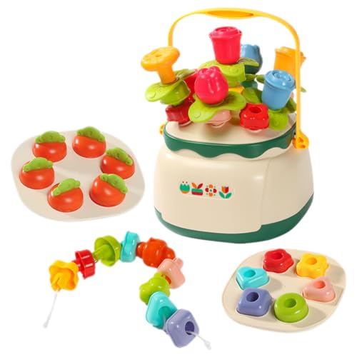 ibasenice 1 Satz Denkspiel Puzzle Magnete zappeln Toys Sensory Toys zabawki stymulujące rozwój Educational Toys Feinmotorische Fähigkeiten Kinderbedarf Plastik von ibasenice