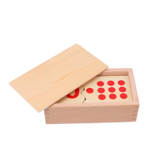 ibasenice 1 Satz Digitale Puzzles Puzzle rätselbuch Lernspielzeug für for Bildungsblöcke Nummer passendes Puzzle Bildungsspielzeug hölzern von ibasenice