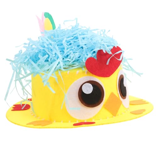 ibasenice 1 Satz Diy Ostern Bonnet Hat Kit für Bastelset mit Süßen Aufklebern Kreativen Aktivitäten für Jungen für Osterfeiern und Bastelprojekte ibasenice 1 Satz Diy Ostern Bonnet Hat Kit für Bastelset mit Süßen Aufklebern Kreativen Aktivitäten für Jungen für Osterfeiern und Bastelprojekte von ibasenice