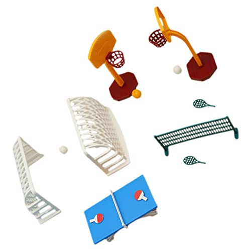 ibasenice 1 Satz Doll House Sports Set Modell Basketballkorb Tischtennis Set für Puppenhaus Hochwertige Puppenhaus Zubehörteile für Kreative Spielwelten und Dekoration Stabil und Leicht ibasenice 1 Satz Doll House Sports Set Modell Basketballkorb Tischtennis Set für Puppenhaus Hochwertige Puppenhaus Zubehörteile für Kreative Spielwelten und Dekoration Stabil und Leicht von ibasenice