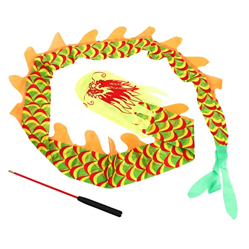 ibasenice 1 Satz Drachenband Drache Zittert Dekorativer Tanzstreamer Band Zauberstab 3D-Drache Lustiges Tanzband Schleife Gymnastikband Bänder Drachendrachen Glasfaser ibasenice 1 Satz Drachenband Drache Zittert Dekorativer Tanzstreamer Band Zauberstab 3D-Drache Lustiges Tanzband Schleife Gymnastikband Bänder Drachendrachen Glasfaser von ibasenice