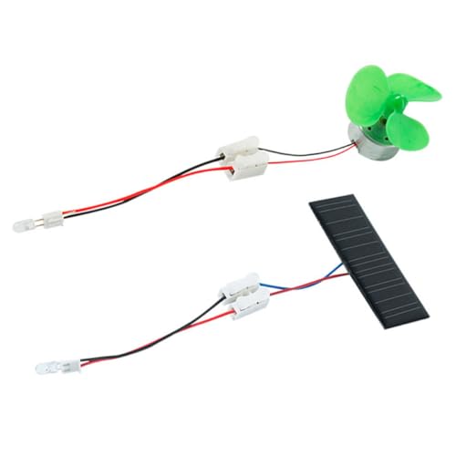 ibasenice Lernspielzeug-Set – Windkraft-solarstromgenerator-kit Lernspielzeug Für Wissenschaftliche Experimente Für Kinder Handmontiert von ibasenice