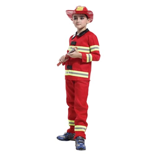 ibasenice 1 Satz Feuerwehrkostüme für Feuerkinder Feuerwehrkostüm Kostüm für kleinkind kostüm feuerwehrmann verkleidung Feuerwehruniform Cosplay-Feuerwehrkleidung ibasenice 1 Satz Feuerwehrkostüme für Feuerkinder Feuerwehrkostüm Kostüm für kleinkind kostüm feuerwehrmann verkleidung Feuerwehruniform Cosplay-Feuerwehrkleidung von ibasenice