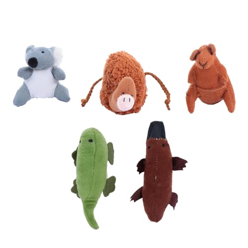 ibasenice 1 Satz Fingerpuppe Cartoon-Puppen Stoff von ibasenice