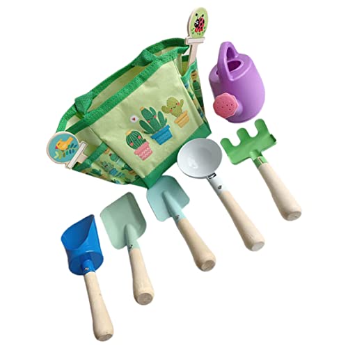 ibasenice 1 Satz Kindergarten Lernen Spielzeug Kinder gartenwerkzeug gartengeräte Kinder Strandspielzeug für Kleinkinder Einkaufstasche für den Garten Kinderspielzeug Spielzeuge draussen von ibasenice