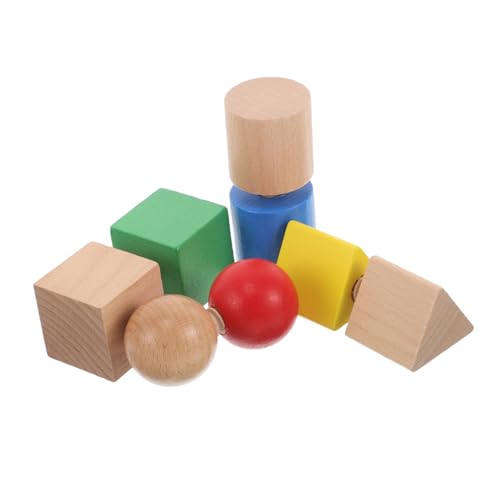 ibasenice Lernspielzeug Für Die Ganze Familie – Geometrisches Holzspielzeug Mit Schrauben Für Feinmotorik Und Kognitives Lernen ibasenice Lernspielzeug Für Die Ganze Familie – Geometrisches Holzspielzeug Mit Schrauben Für Feinmotorik Und Kognitives Lernen von ibasenice