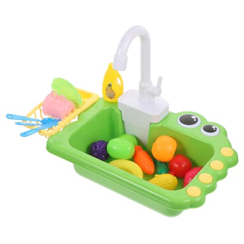 ibasenice 1 Satz Geschirrspülspielzeug Für Kinderküche Sinken Mit Fließendem Wasser Für Haushaltsgeräte Küchenspüle Rollenspiel Light Green Plastik ibasenice 1 Satz Geschirrspülspielzeug Für Kinderküche Sinken Mit Fließendem Wasser Für Haushaltsgeräte Küchenspüle Rollenspiel Light Green Plastik von ibasenice