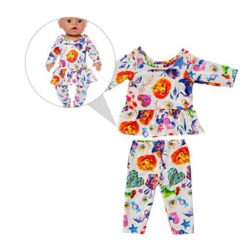 ibasenice 1 Satz Ghost Pumpkin Trompetenkleidung Puppe Halloween liefert entzückende Kleidung Stoff ibasenice 1 Satz Ghost Pumpkin Trompetenkleidung Puppe Halloween liefert entzückende Kleidung Stoff von ibasenice
