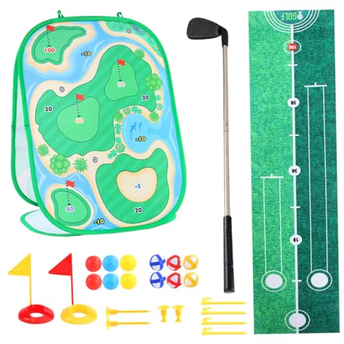 ibasenice 1 Satz Golfspielmatte Golfruten Outdoor- Für Golfspielzeug Für Golfspielset Für Kleinkinder Golfschläger Für Outdoor- Für Babys Plastik von ibasenice