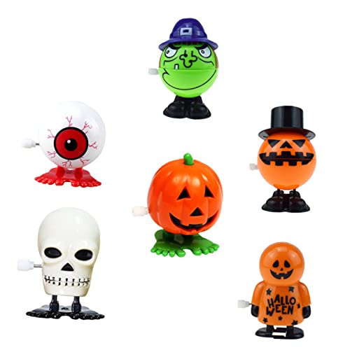 ibasenice 1 Satz Halloween Aufziehspielzeug Teiliges Springendes mit Gruseliger für Erwachsene als Prank für Halloween Feiern und Geschenktüten von ibasenice