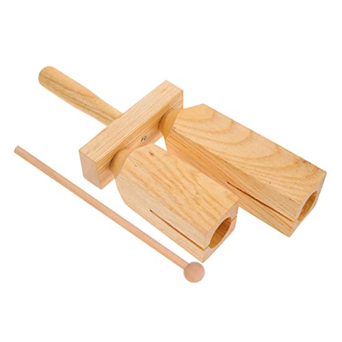 ibasenice 1 Satz Holz Orff Percussion Instrument für Musikalisches Lernspielzeug aus Hochwertigem Holz Geeignet für Musikalische Früherziehung Fördert Kreativität und Hörverständnis von ibasenice