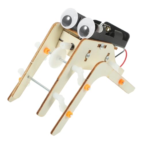 ibasenice 1 Satz Holz Spinnenroboter Bausatz für DIY Lernspielzeug Wissenschaftskompetenz Sicheres und Einfaches Basteln für Kreative Köpfe ibasenice 1 Satz Holz Spinnenroboter Bausatz für DIY Lernspielzeug Wissenschaftskompetenz Sicheres und Einfaches Basteln für Kreative Köpfe von ibasenice