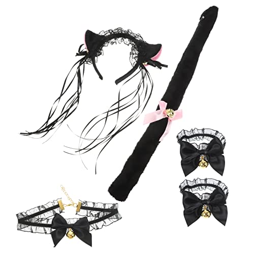 ibasenice 1 Satz Katzenohren Kopfbedeckung Tierkostüm Fuchs Streifenhörnchen Pelzige Pfoten Pelzige Kostüme Cosplay-outfits Ohr Stirnband Pelziges Kostüm Stirnbänder Black Stoff ibasenice 1 Satz Katzenohren Kopfbedeckung Tierkostüm Fuchs Streifenhörnchen Pelzige Pfoten Pelzige Kostüme Cosplay-outfits Ohr Stirnband Pelziges Kostüm Stirnbänder Black Stoff von ibasenice