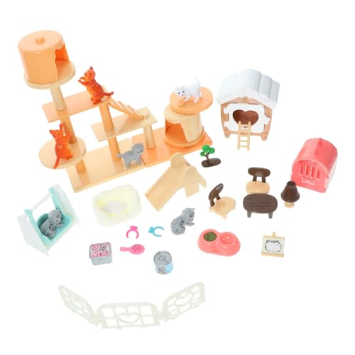 ibasenice 1 Satz Katzenspielset für Teiliges Set mit Realistischen Katzenfiguren aus Sicherem Kunststoff Fördert Kreatives und Lernprozesse für Rollenspiele und Pädagogisches Lernen ibasenice 1 Satz Katzenspielset für Teiliges Set mit Realistischen Katzenfiguren aus Sicherem Kunststoff Fördert Kreatives und Lernprozesse für Rollenspiele und Pädagogisches Lernen von ibasenice