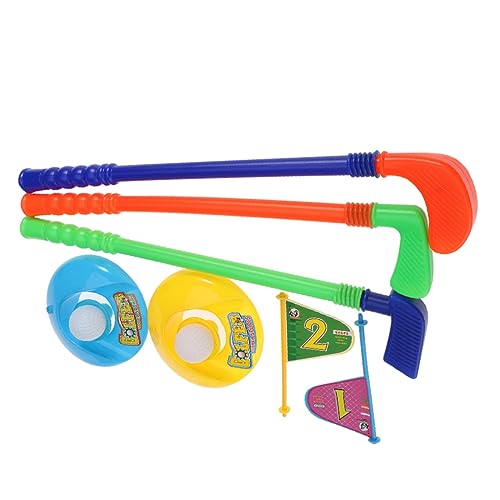 ibasenice 1 Satz Kindergolf Zubehör Spiele Interaktive Sportrequisiten Golfset Für Abs von ibasenice