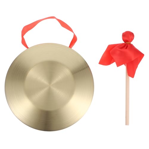 ibasenice 1 Satz Kindergong für kinderschlagzeug musikspielzeug Firmenfeier Zubehör Party Gongspielzeug Musical Schlaggong Gong-Percussion-Instrumente Kupfer Golden ibasenice 1 Satz Kindergong für kinderschlagzeug musikspielzeug Firmenfeier Zubehör Party Gongspielzeug Musical Schlaggong Gong-Percussion-Instrumente Kupfer Golden von ibasenice